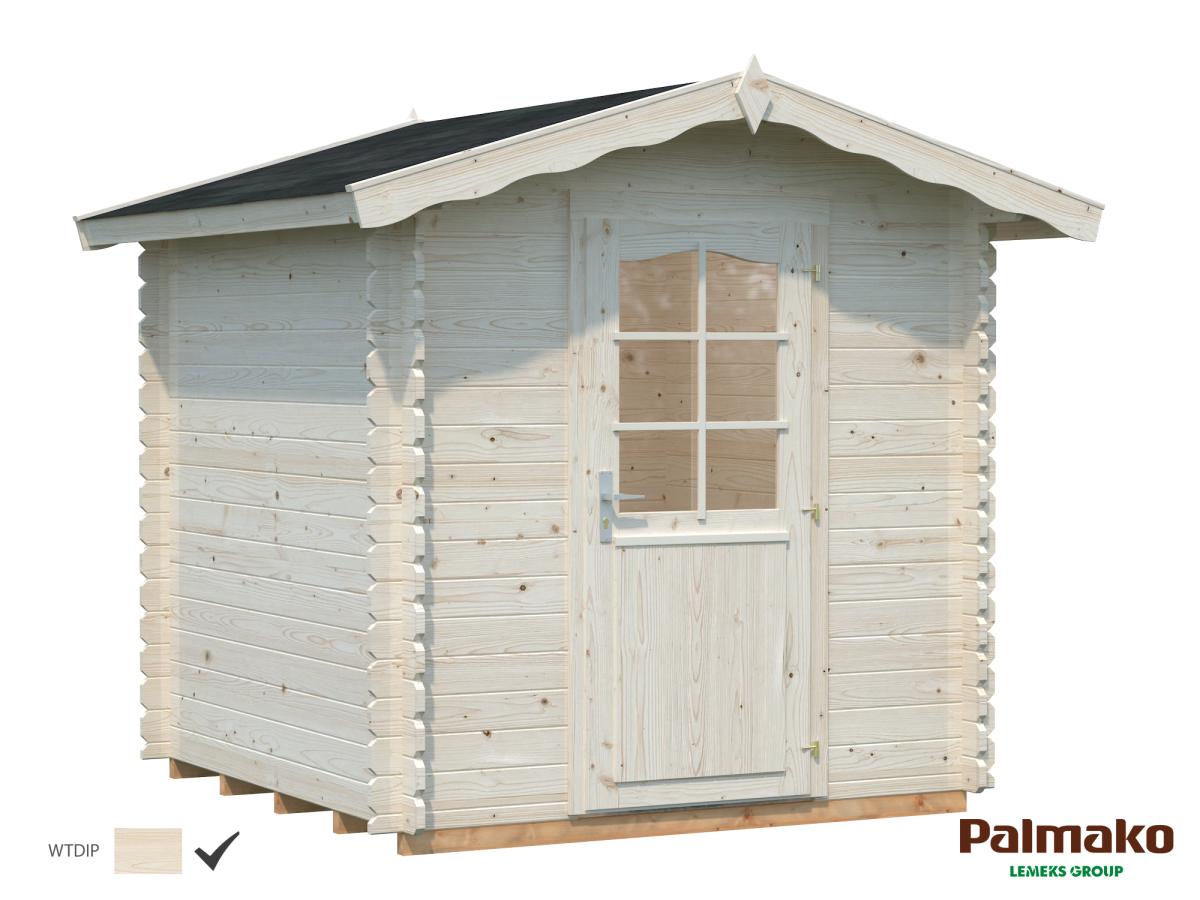 CASETTA IN LEGNO VIVIAN 3.8 MQ PALMAKO - immagine 3