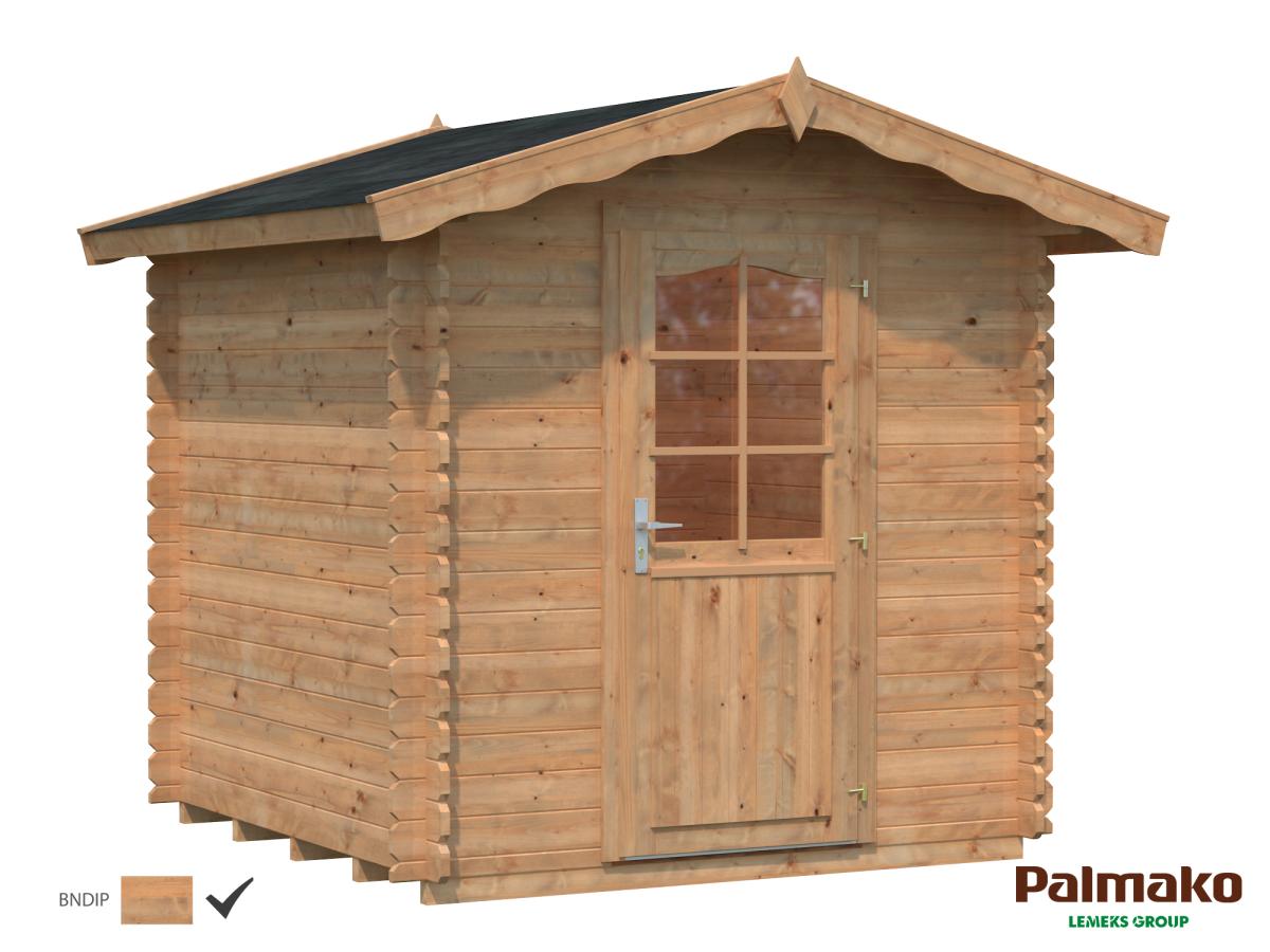 CASETTA IN LEGNO VIVIAN 3.8 MQ PALMAKO - immagine 4