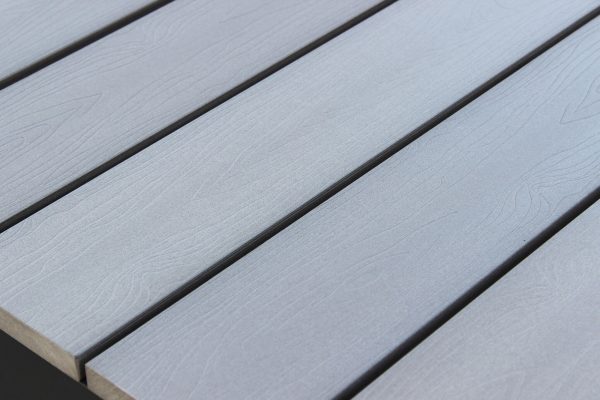 TAVOLO CON PIANO POLYWOOD FLORIDA 162/242 ANTRACITE - immagine 5