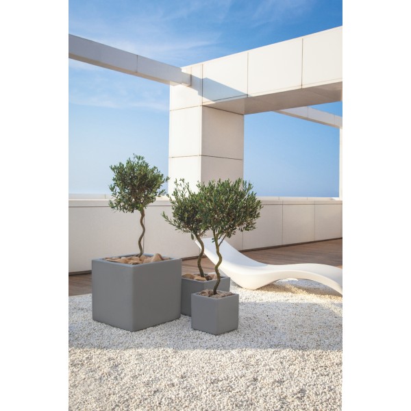 VASO VIAREGGIO CUBO LISCIO VASAR - immagine 6