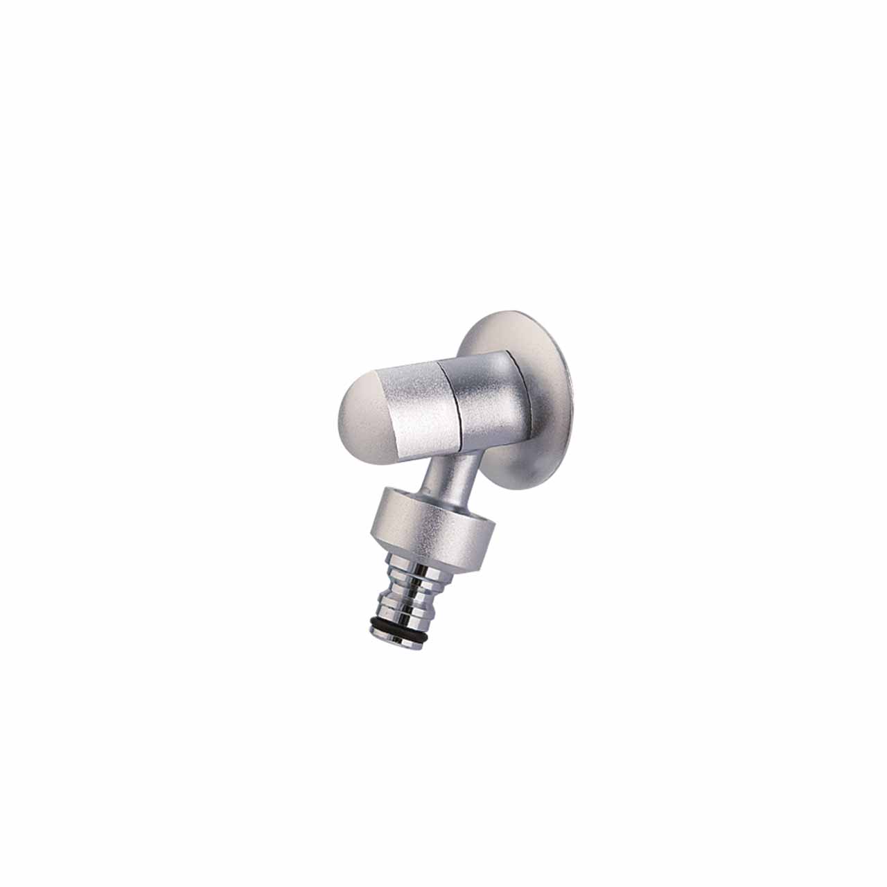 RUBINETTO SEMPLICE IN OTTONE CROMATO SATINATO PER FONTANE BEL-FER RUB/015