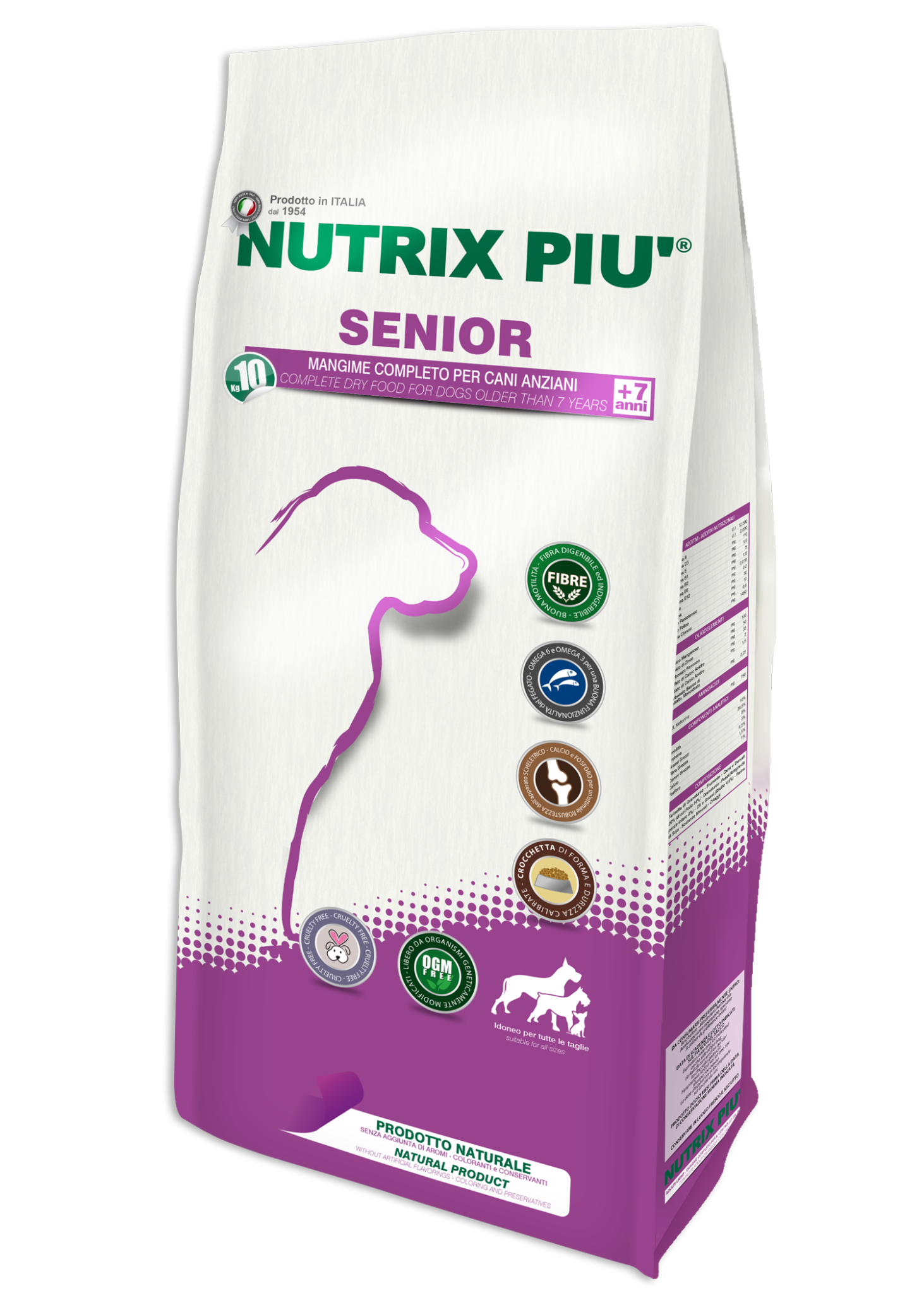 N050 MANGIME COMPLETO OLTRE I 7 ANNI DI ETA' NUTRIX PIU' 10KG