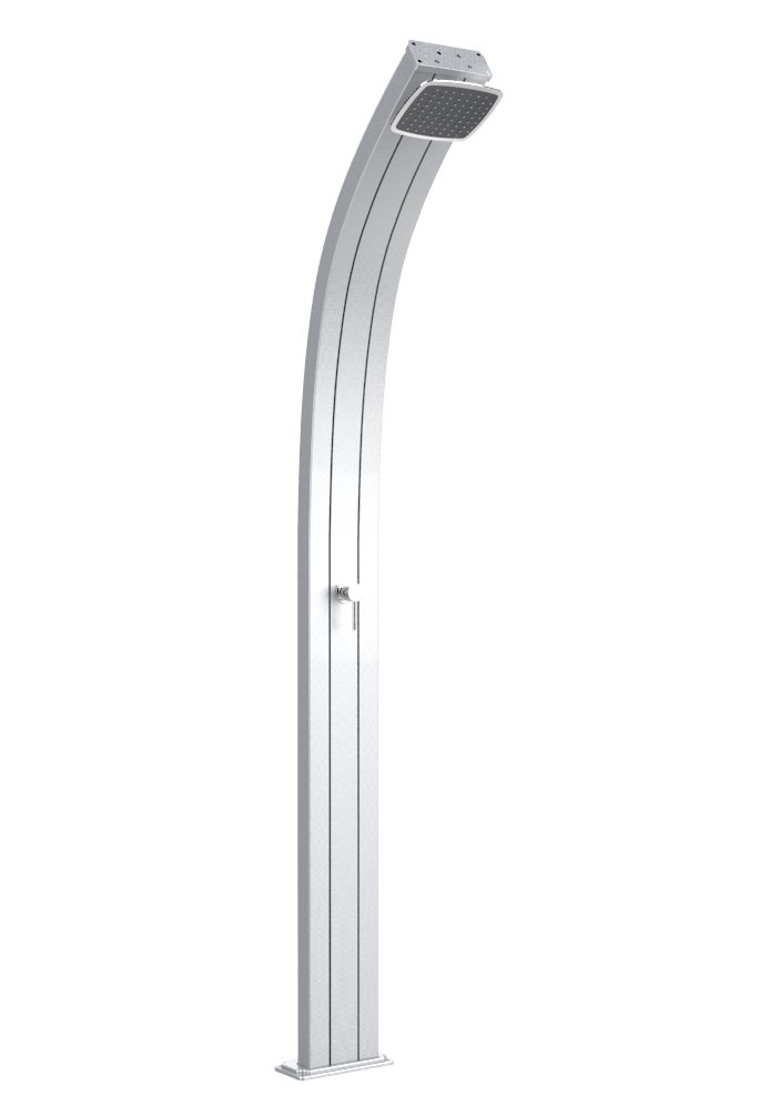 DOCCIA SOLARE 25LT DA ESTERNO MISCELATORE ARKEMA SPRING A100 INOX